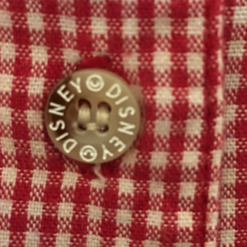 DISNEY Red Gingham "Minnie Mouse" Shirt   18-24M - Picture 5 of 12